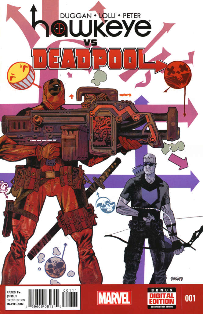 Hawkeye Vs. Deadpool