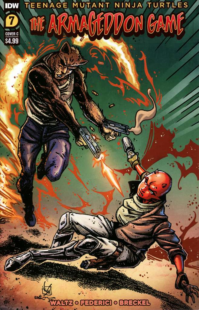 TMNT: The Armageddon Game #7 Variation C