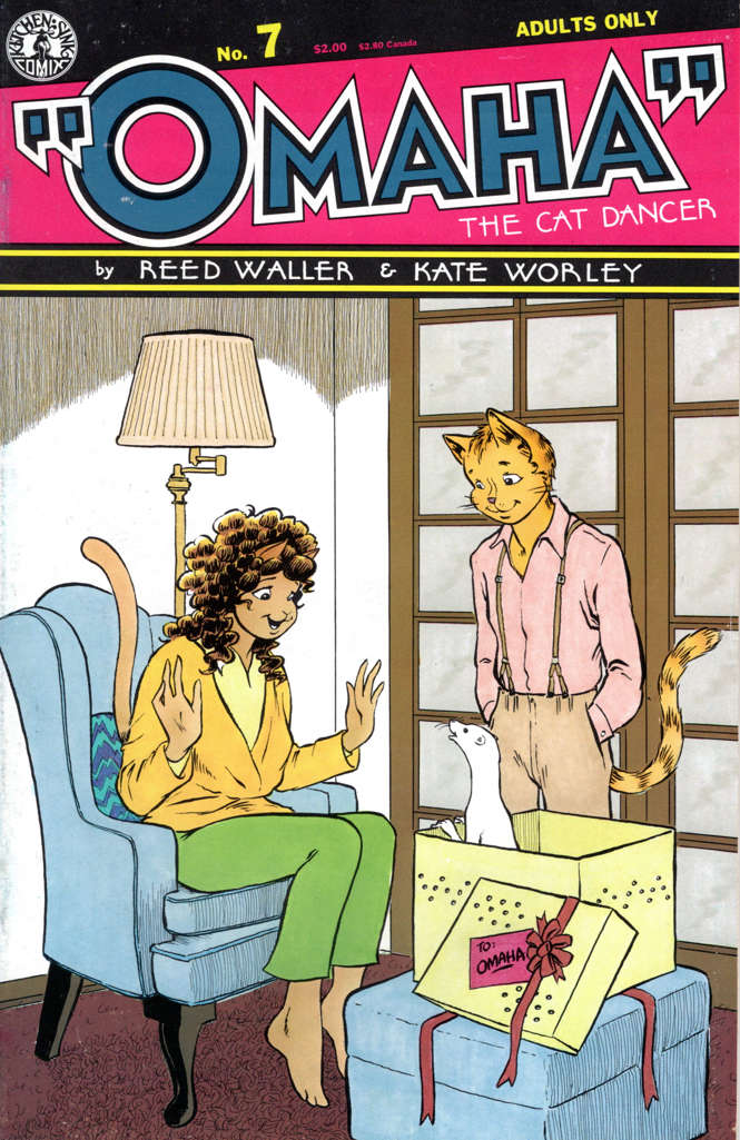 Omaha the Cat Dancer (Kitchen Sink) #7