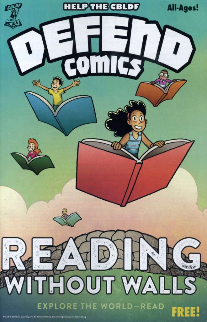 Help the CBLDF… Defend Comics Free Comic Book Day #2018