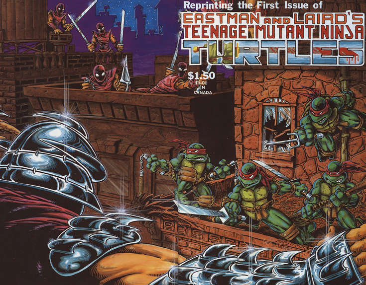 Teenage Mutant Ninja Turtles (1st Series) #1  - 4th printing