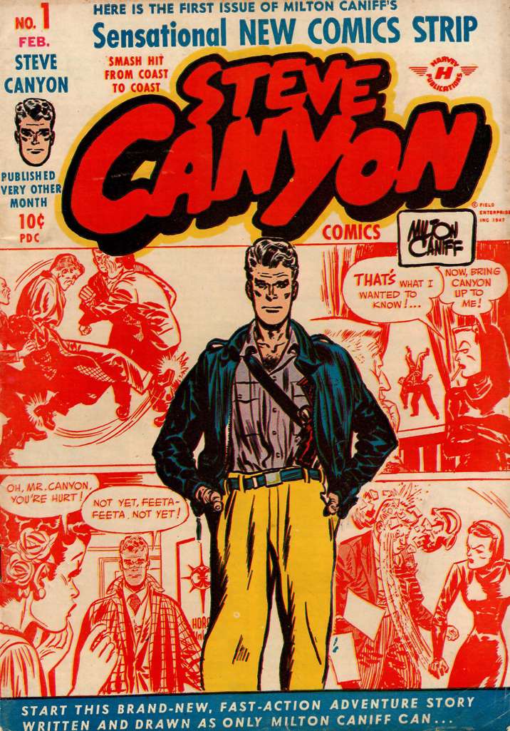 Steve Canyon Comics