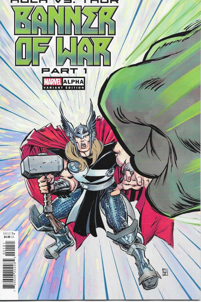 Hulk vs. Thor: Banner of War Alpha #1 Variation D