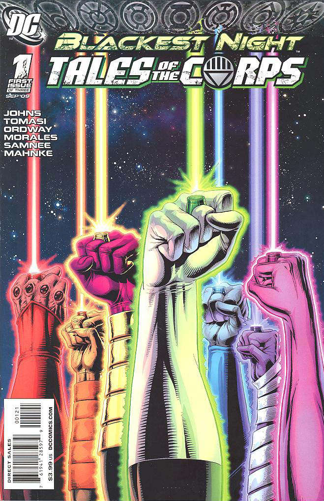 Blackest Night: Tales of the Corps #1 Variation A