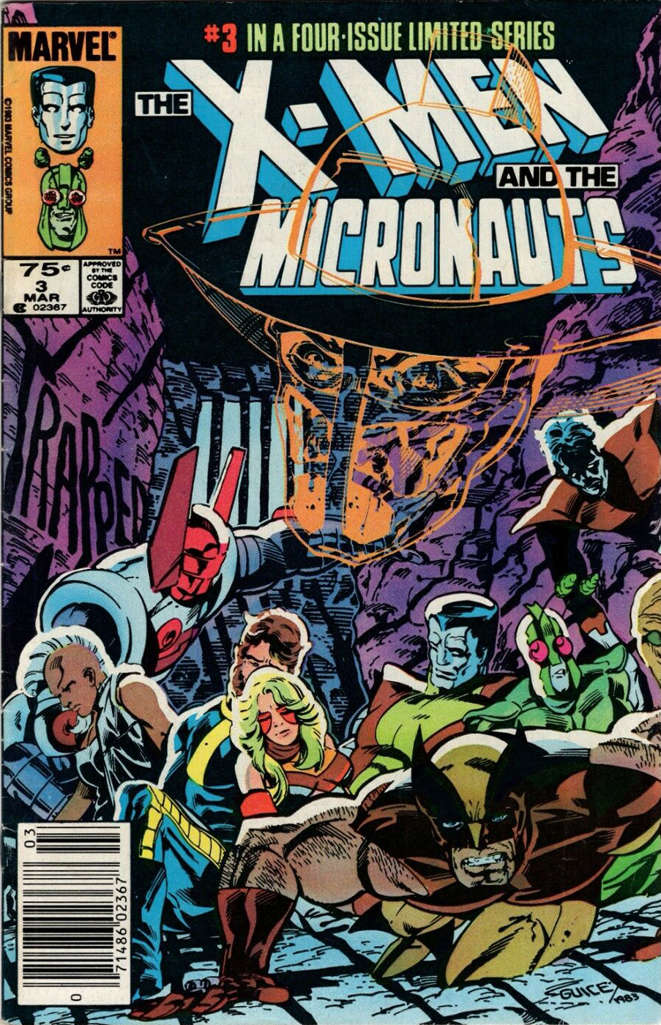 X-Men & The Micronauts (Canadian Edition) #3