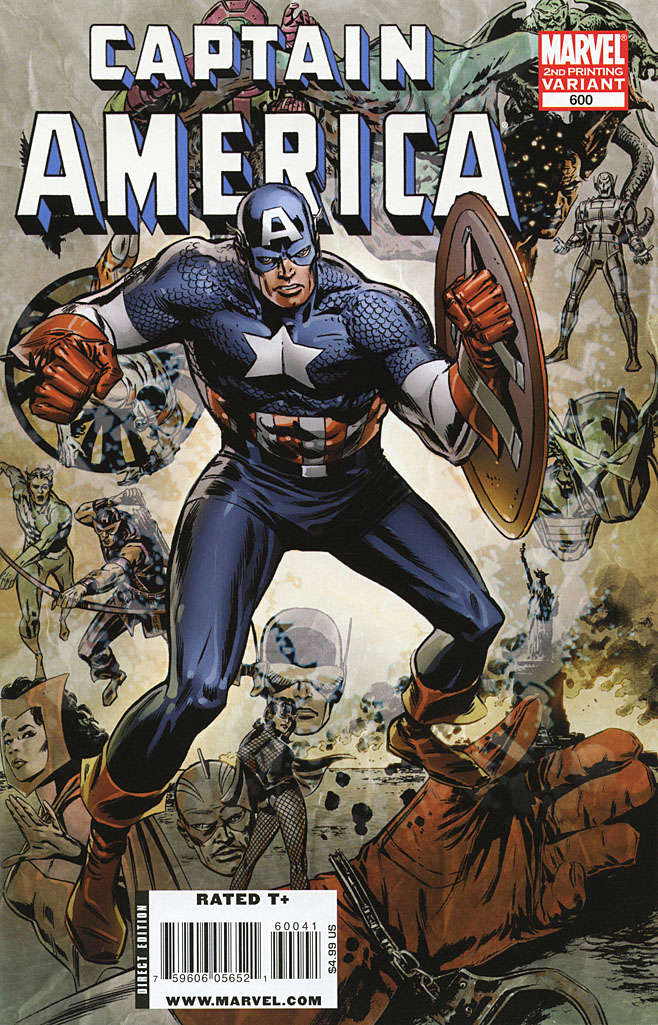 Captain America (1st Series) #600  - 2nd printing
