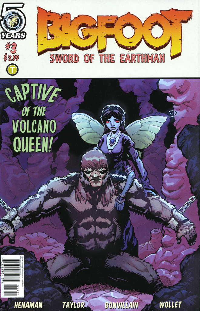 Bigfoot: Sword Of The Earthman (2nd Series) #3 Variation A