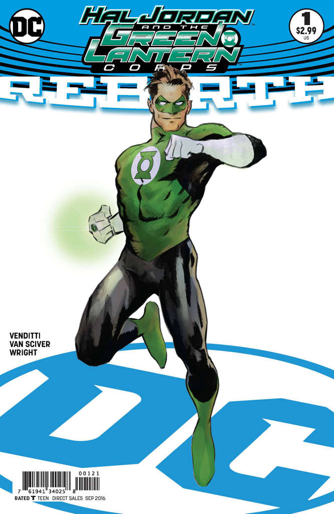 Hal Jordan & the Green Lantern Corps: Rebirth #1 Variation A