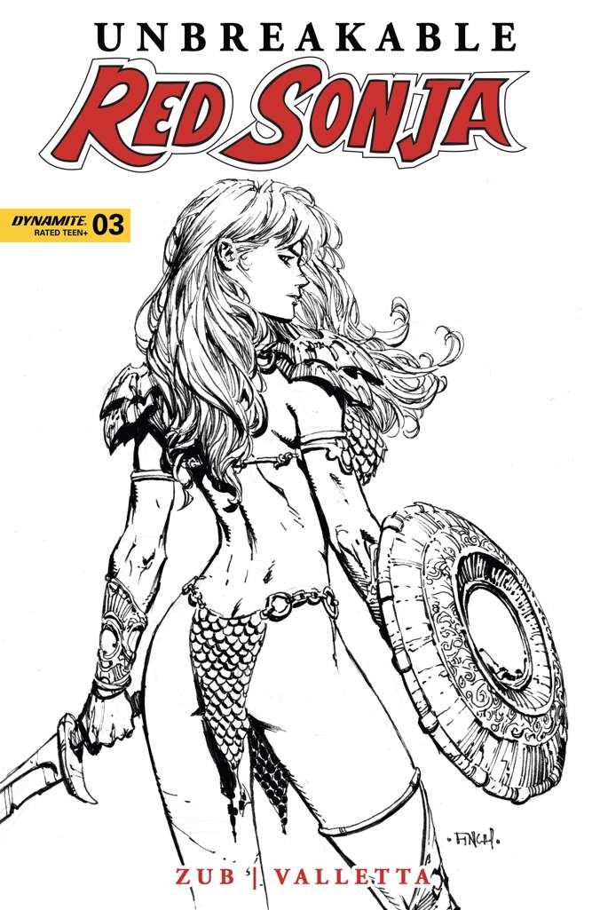 Unbreakable Red Sonja #3 Variation D