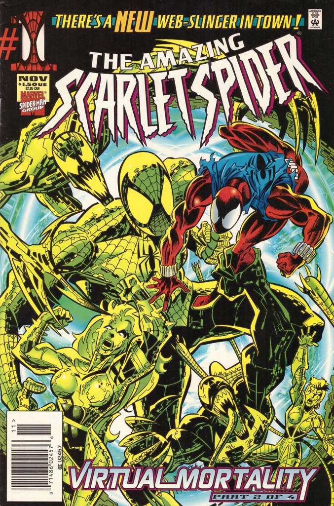 The Amazing Scarlet Spider #1 Newsstand Edition