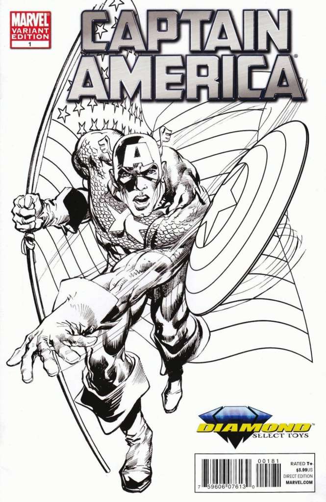 Captain America (6th Series) #1 Variation G