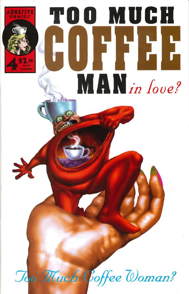 Too Much Coffee Man #4  - 3rd printing