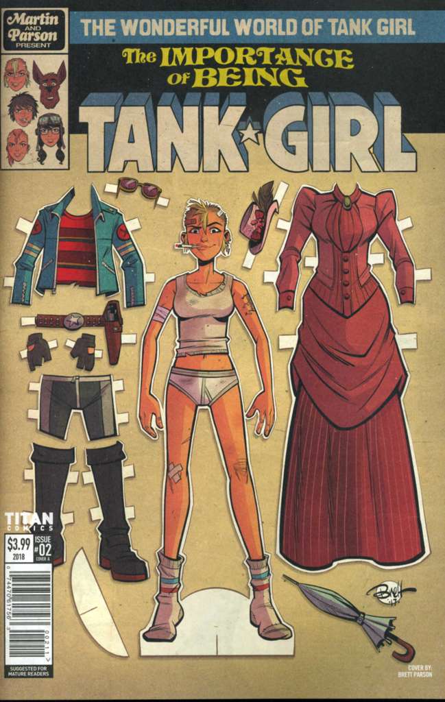 The Wonderful World of Tank Girl #2 Variation A