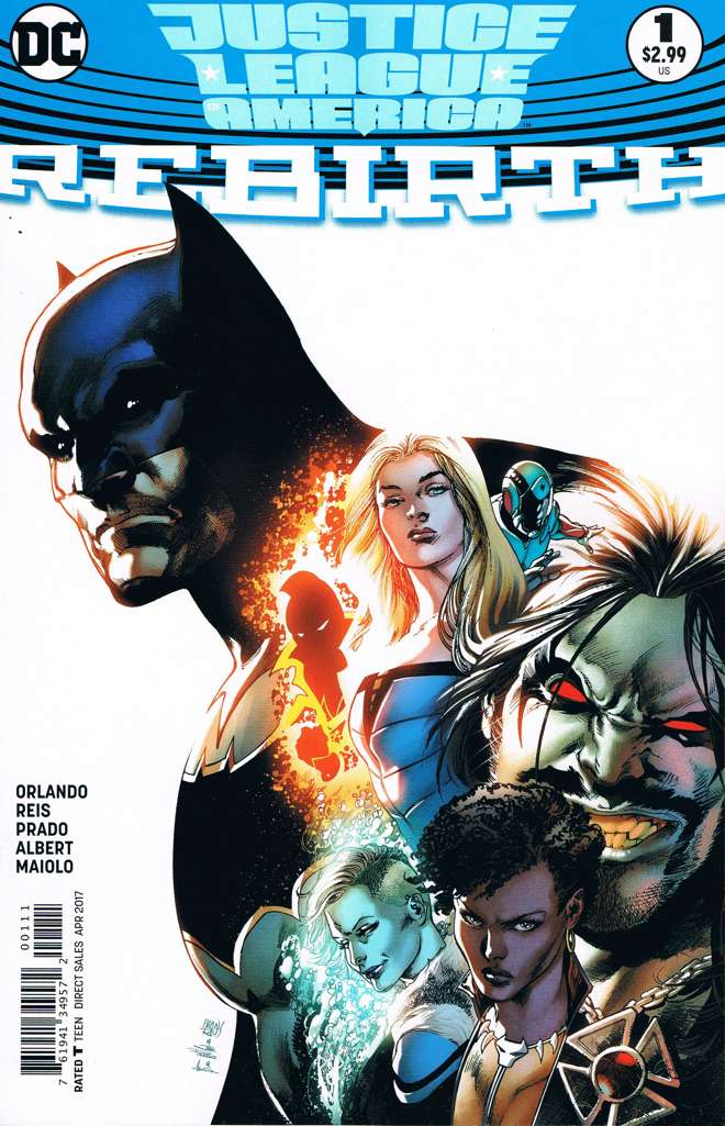 Justice League of America: Rebirth #1