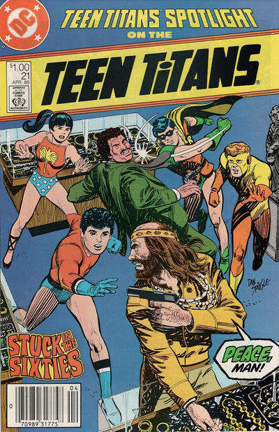 Teen Titans Spotlight #21 Newsstand Edition