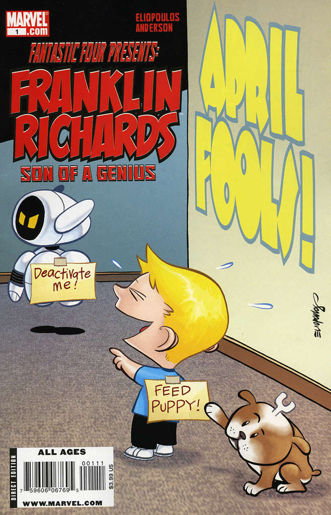 Franklin Richards: April Fools