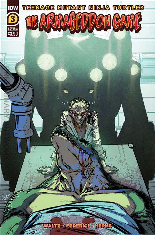 TMNT: The Armageddon Game #3 Variation A
