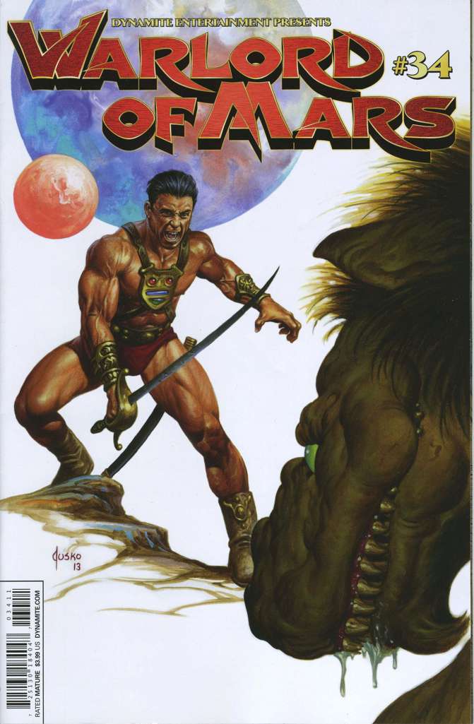 Warlord of Mars #34 Variation A