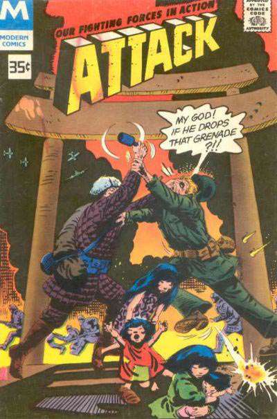 Attack (5th Series) #13  - 2nd printing