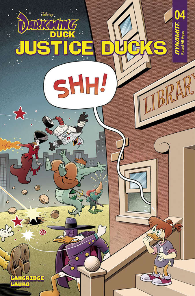 Darkwing Duck Justice Ducks #4 Variation B