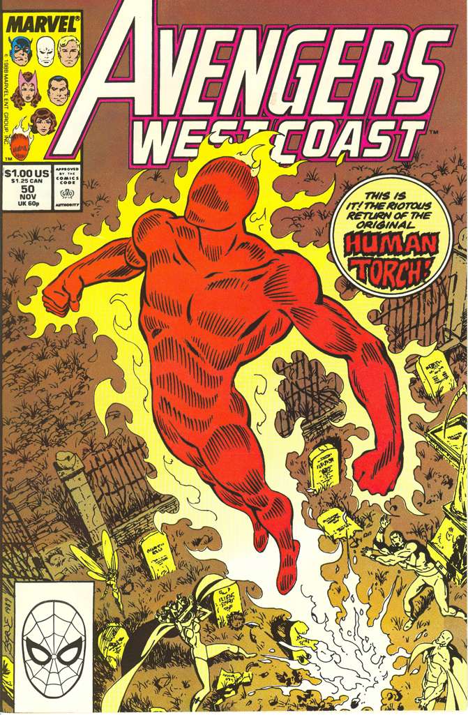 Avengers West Coast #50