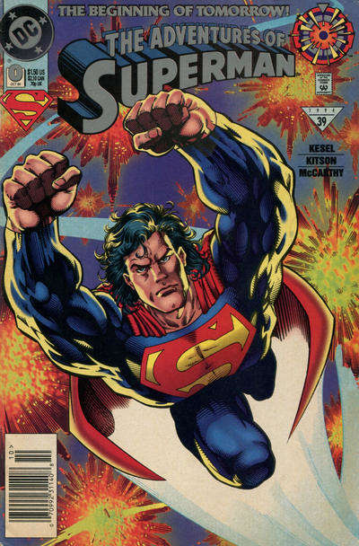 Adventures of Superman #0 Newsstand Edition
