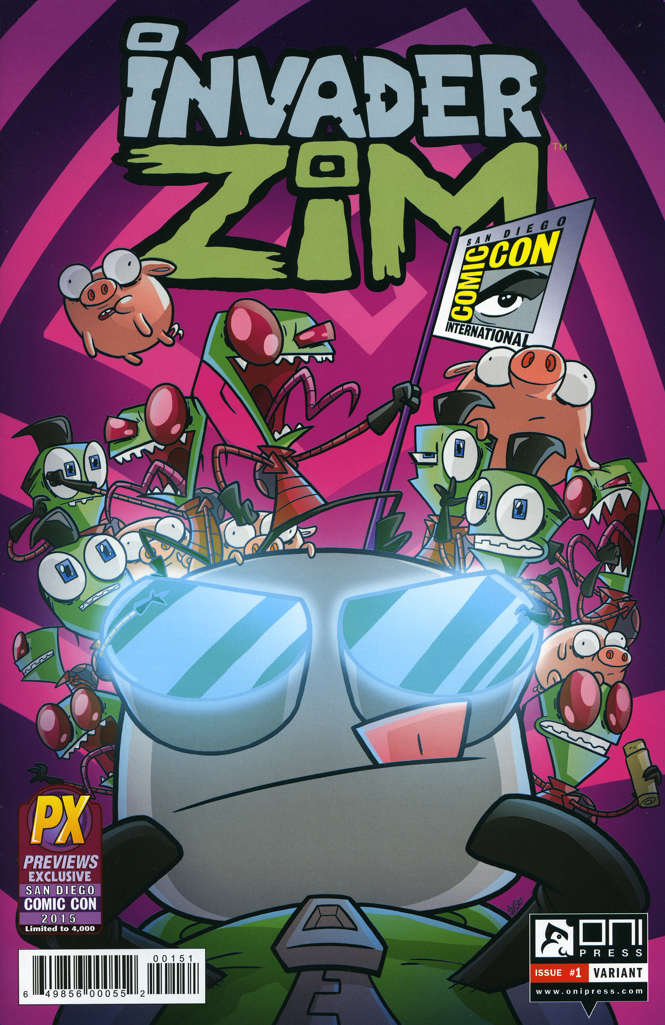 Invader Zim #1 Variation D
