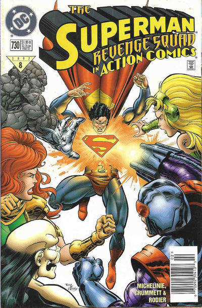 Action Comics #730 Newsstand Edition