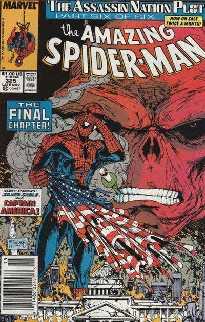 The Amazing Spider-Man #325 Newsstand Edition