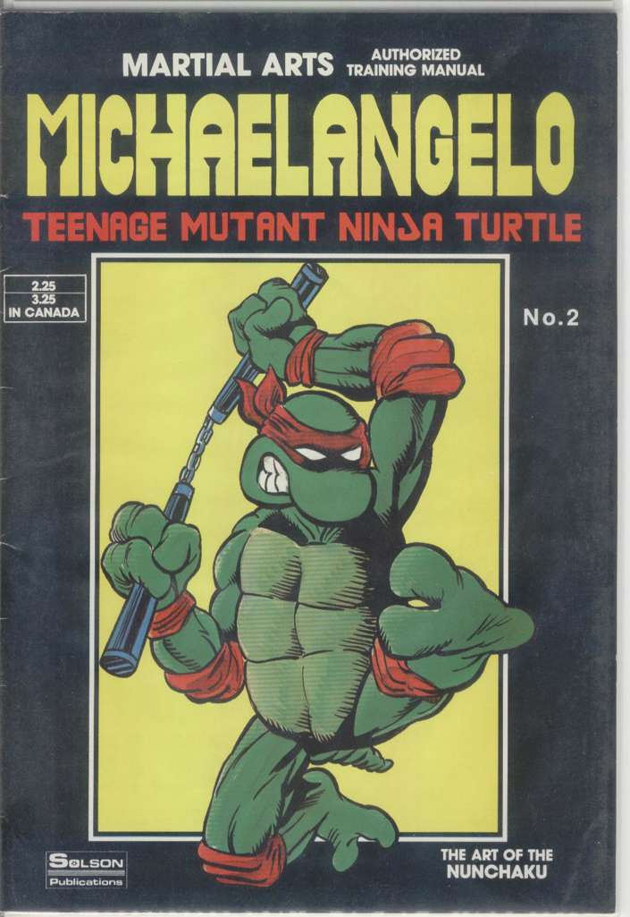 Teenage Mutant Ninja Turtles Authorized Martial Arts Training Manual #2