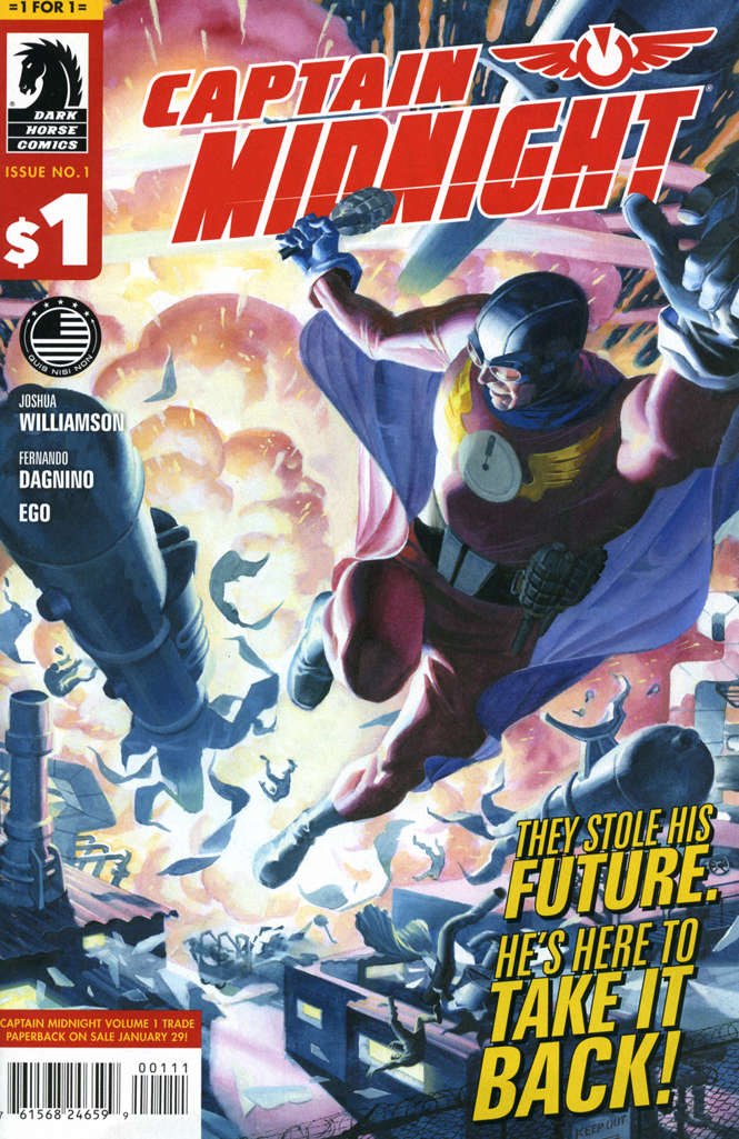 Captain Midnight (2nd Series) #1  - 2nd printing
