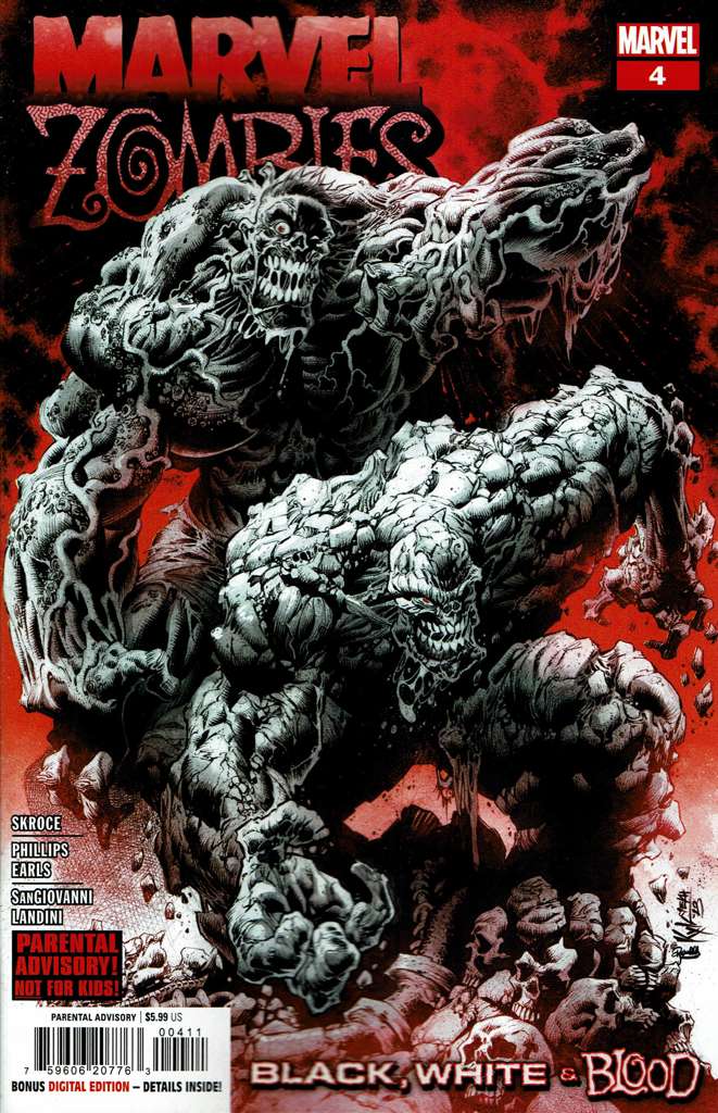 Marvel Zombies: Black, White & Blood #4