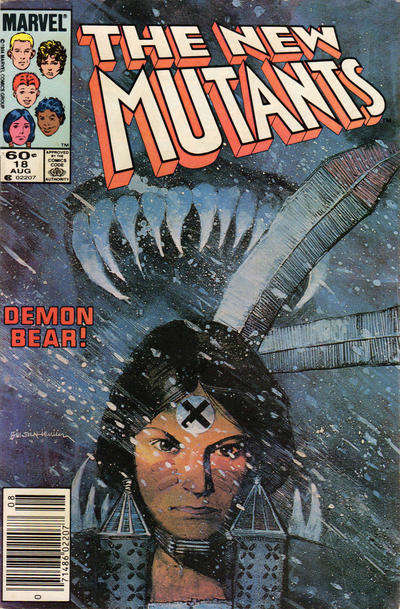 The New Mutants #18 Newsstand Edition
