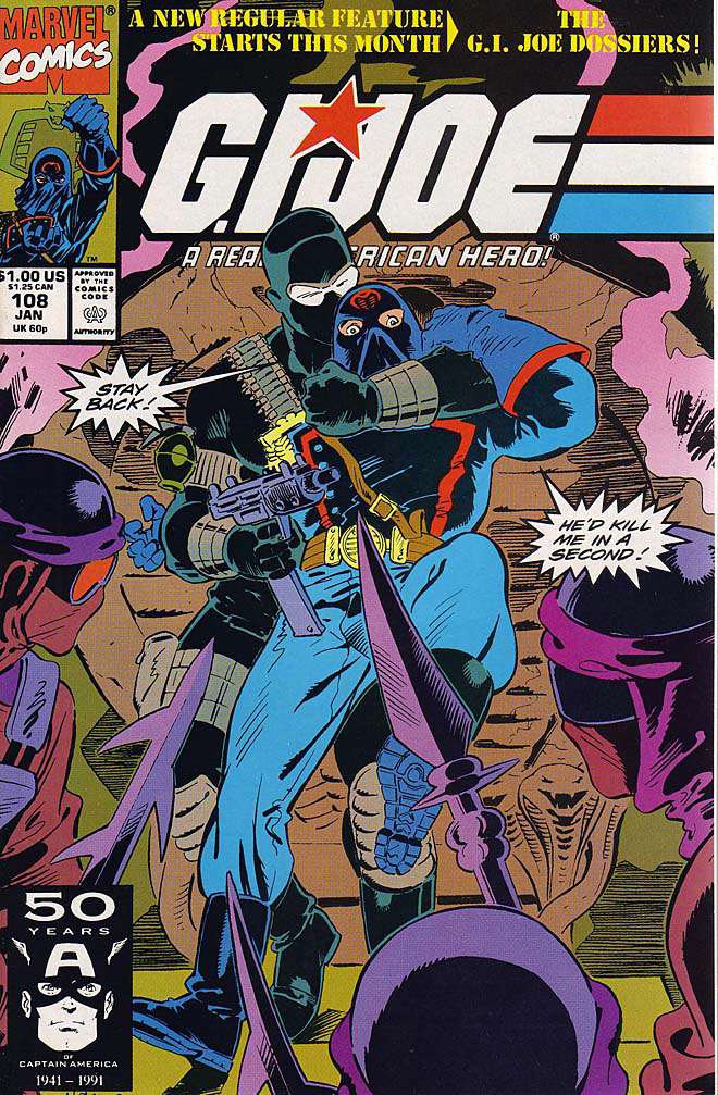 G.I. Joe, a Real American Hero #108