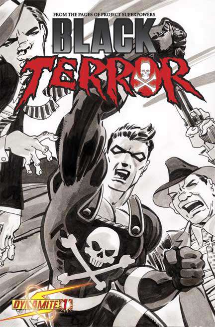 Black Terror (Dynamite) #1 Variation E