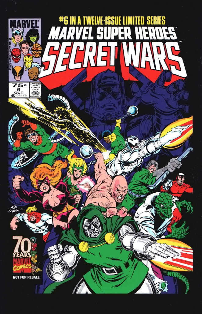 Marvel Super Heroes Secret Wars #6  - 2nd printing