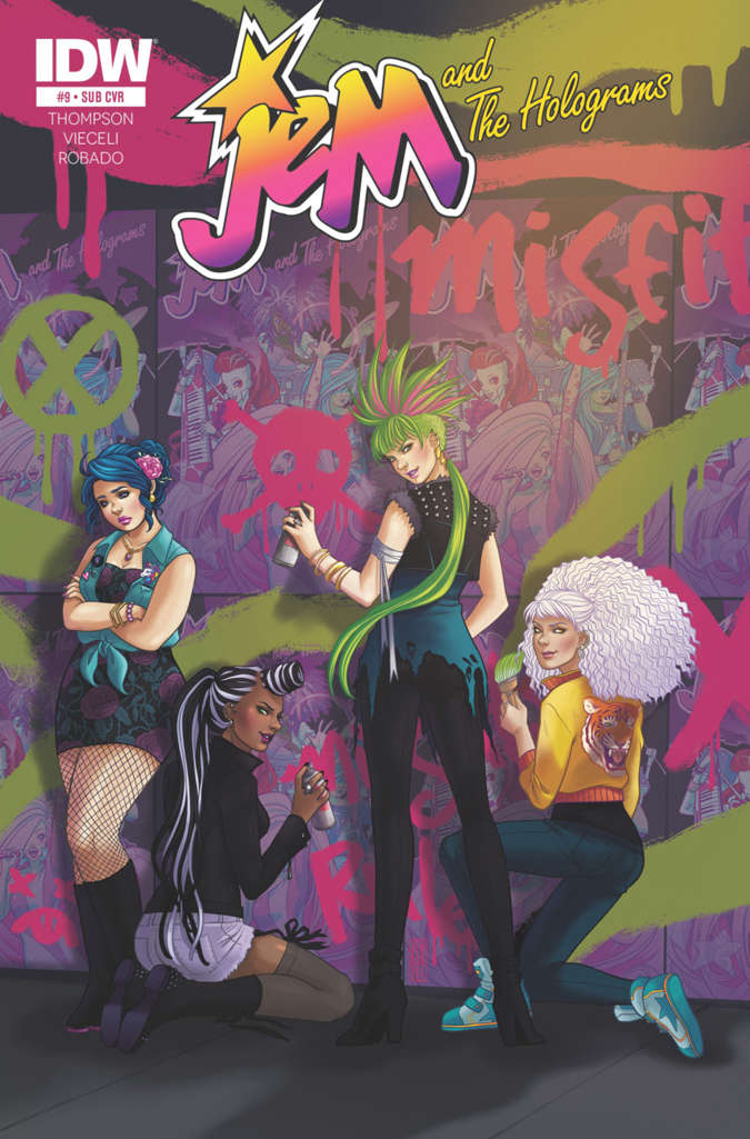 Jem & the Holograms #9 Variation A