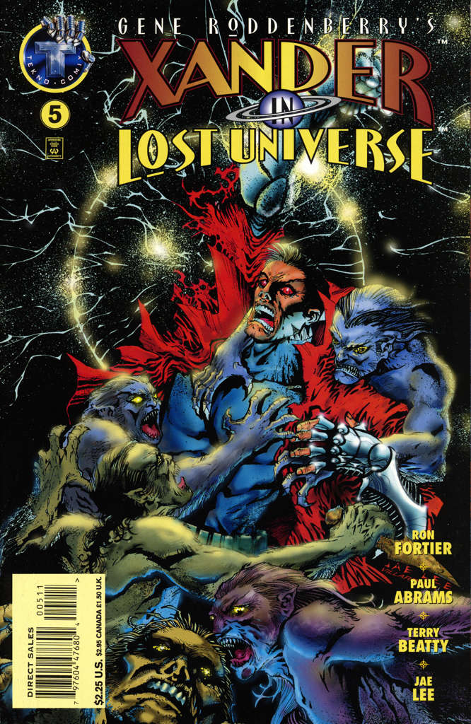 Xander in Lost Universe (Gene Roddenberry’s…) #5