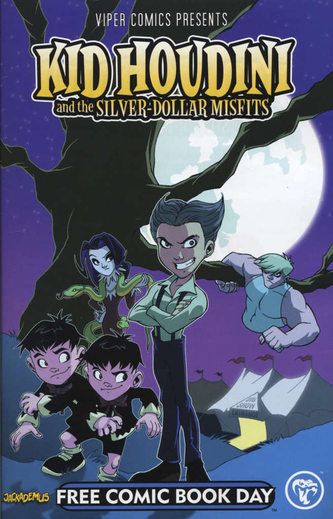 Viper Comics Presents, Kid Houdini & The Silver-Dollar Misfits Free Comic Book Day #2008