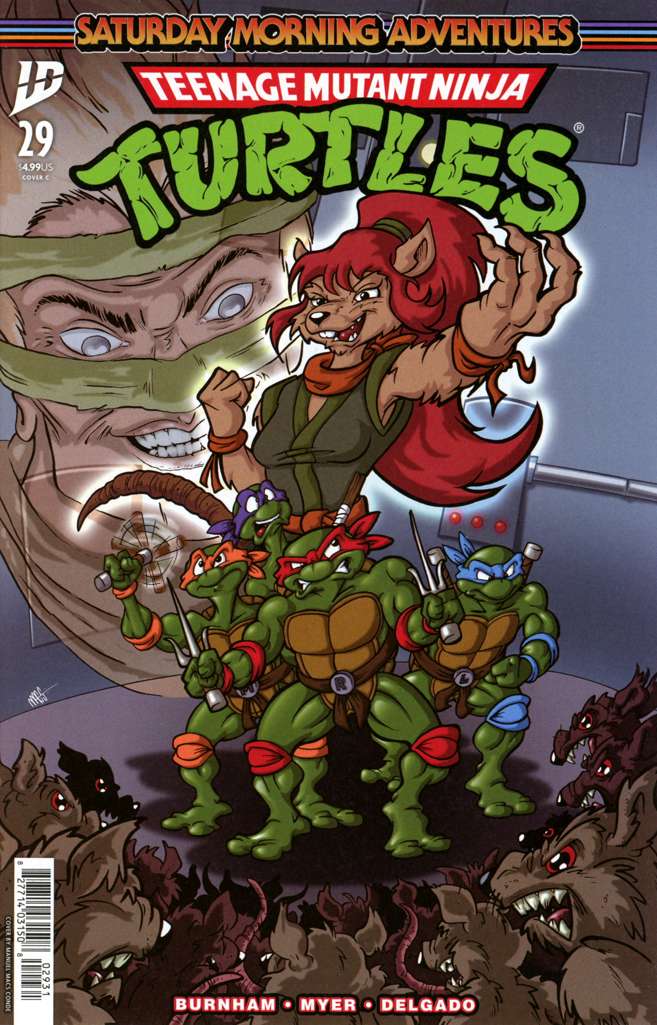 Teenage Mutant Ninja Turtles: Saturday Morning Adventures Continued #29 Variation C