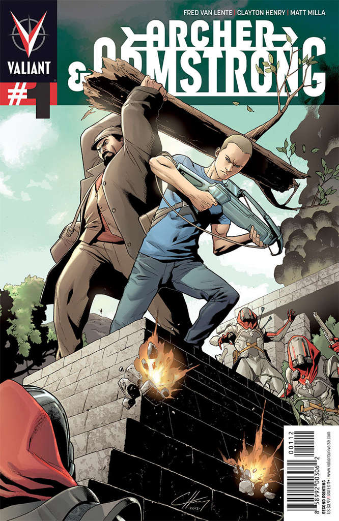 Archer and Armstrong (2nd Series) #1  - 2nd printing