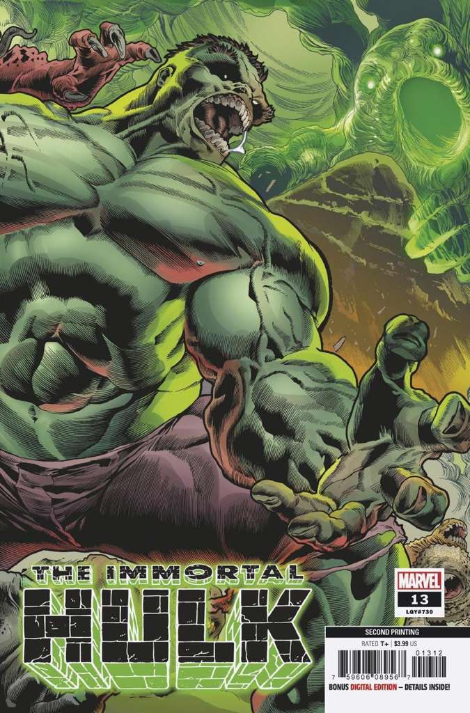 Immortal Hulk #13  - 2nd printing
