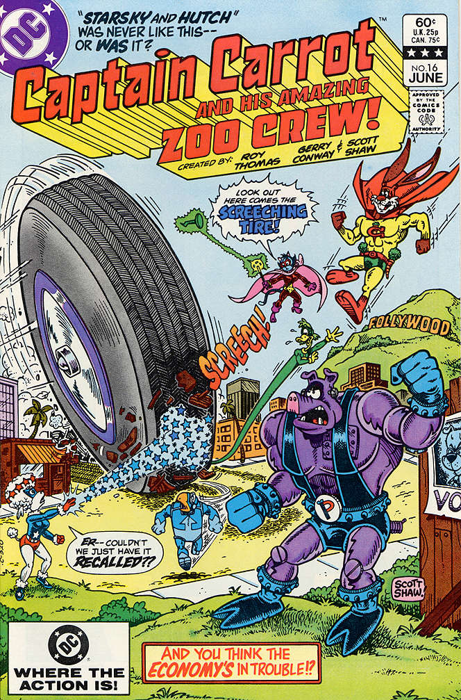 Captain Carrot and His Amazing Zoo Crew #16