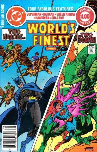 World’s Finest Comics #282 Newsstand Edition