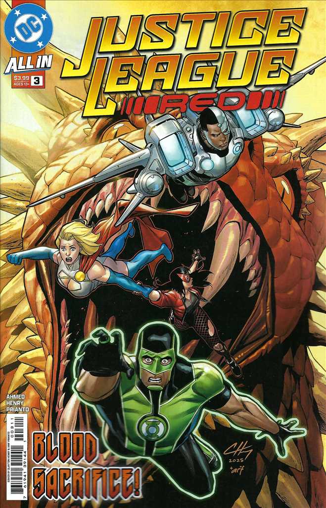 Justice League Red #3 Variation A