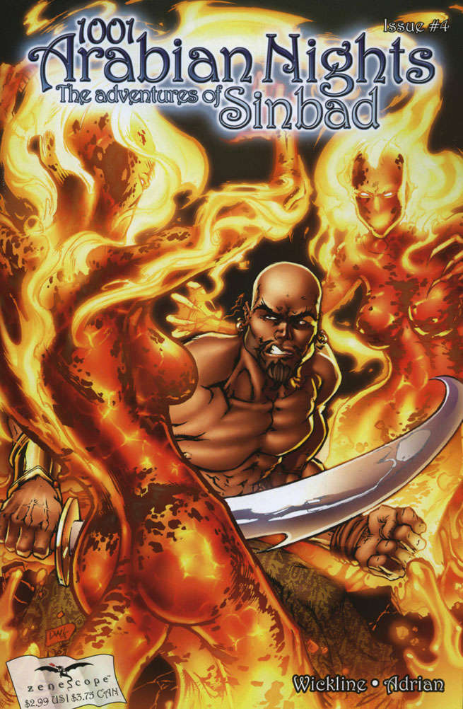1001 Arabian Nights: The Adventures of Sinbad #4 Variation A