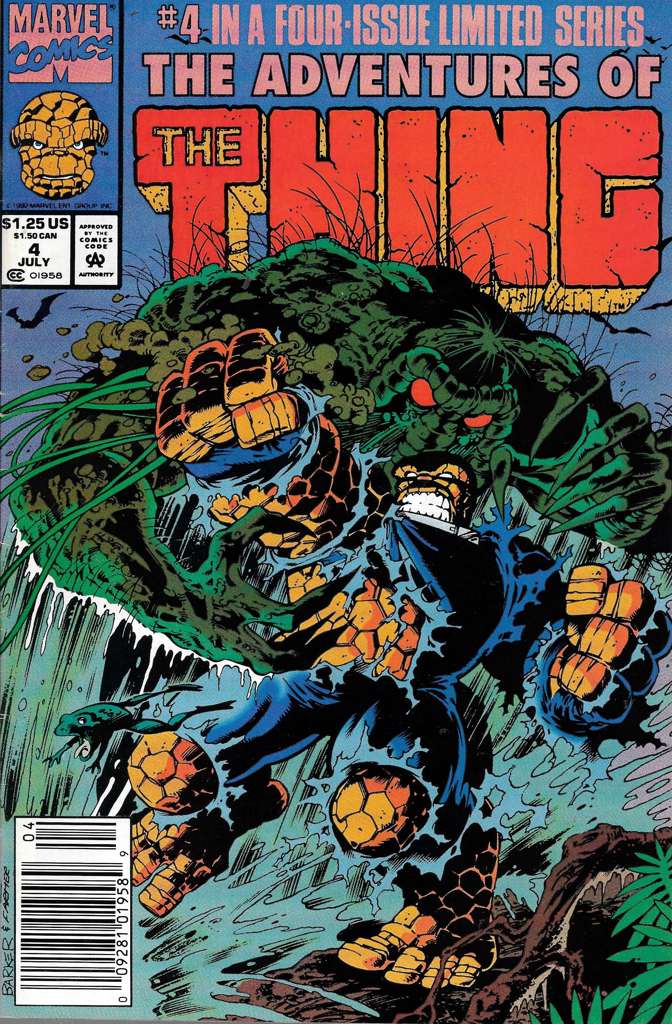 The Adventures of the Thing #4 Newsstand Edition