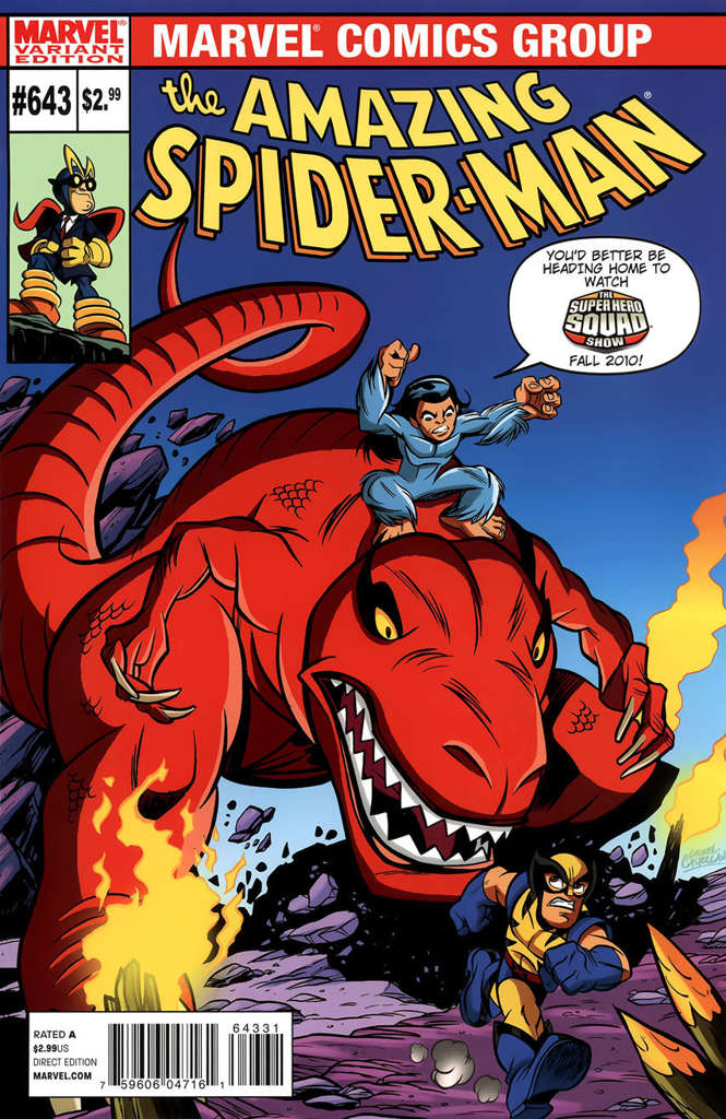 The Amazing Spider-Man #643 Variation B