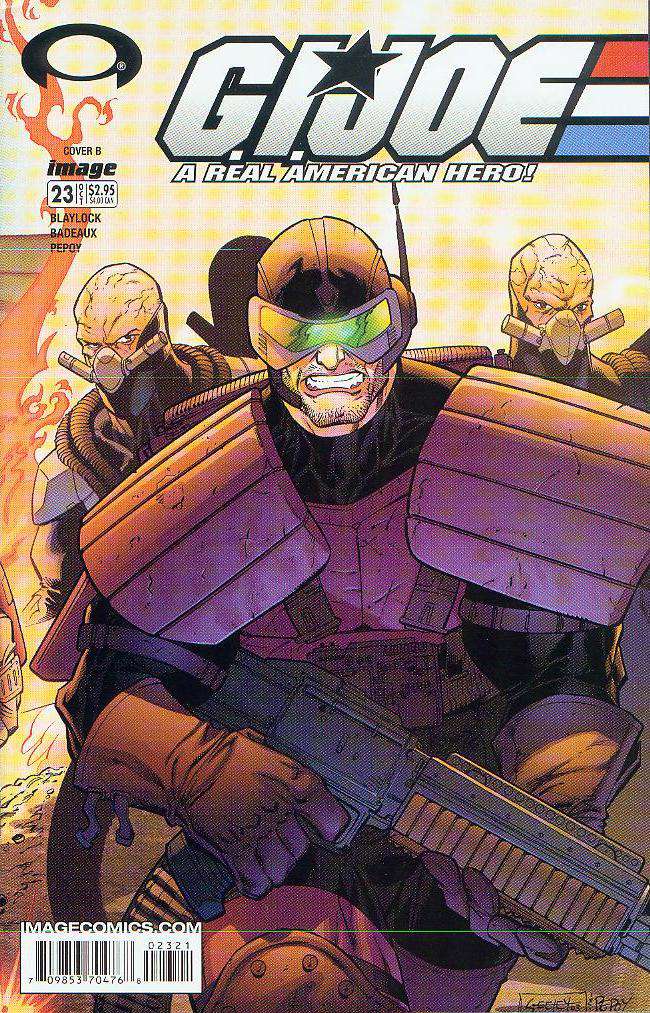 G.I. Joe Comic Book #23 Variation B
