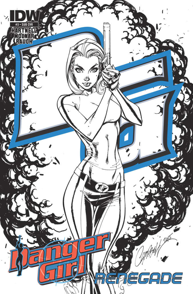 Danger Girl: Renegade #3 Variation A